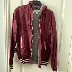 H&M Hooded Varsity Jacket